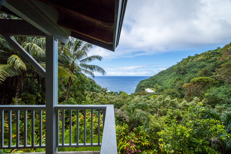 Views from the porch of a Hanawana Home